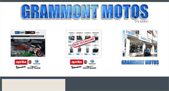 Desktop Screenshot of grammont-motos.com